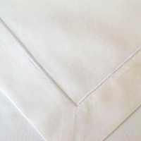 Satin Stitch - White - Napkin (50 x 50)